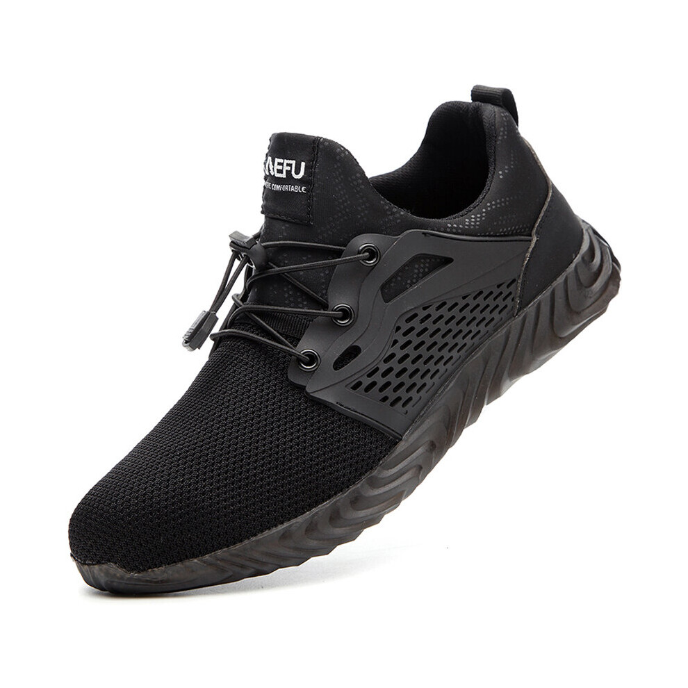 Lightweight Autumn Winter Work Shoes Men Women Safety Shoes Steel Toe Work Sneakers Boots Anti-Smashing Indestructible Shoes Man 885661195650