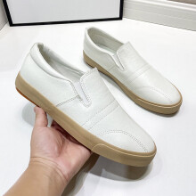 Leather Casual Shoes Men Comfortable Mens Loafers Flats Sneakers Men Slip on Lazy Driving Men Shoes Zapatillas Hombre