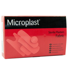 Crest Medical Blue Dot Fabric Assorted Plasters PK100