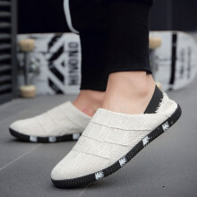 Summer Ethnic Style men Espadrille Casual Flats Shoes Canvas Driving Loafers Flats Hemp Insole Shoes
