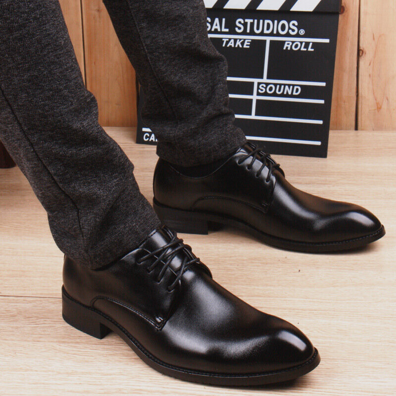 Men Suit Shoes Party Men's Dress Shoes Italian Leather Zapatos Hombre ...