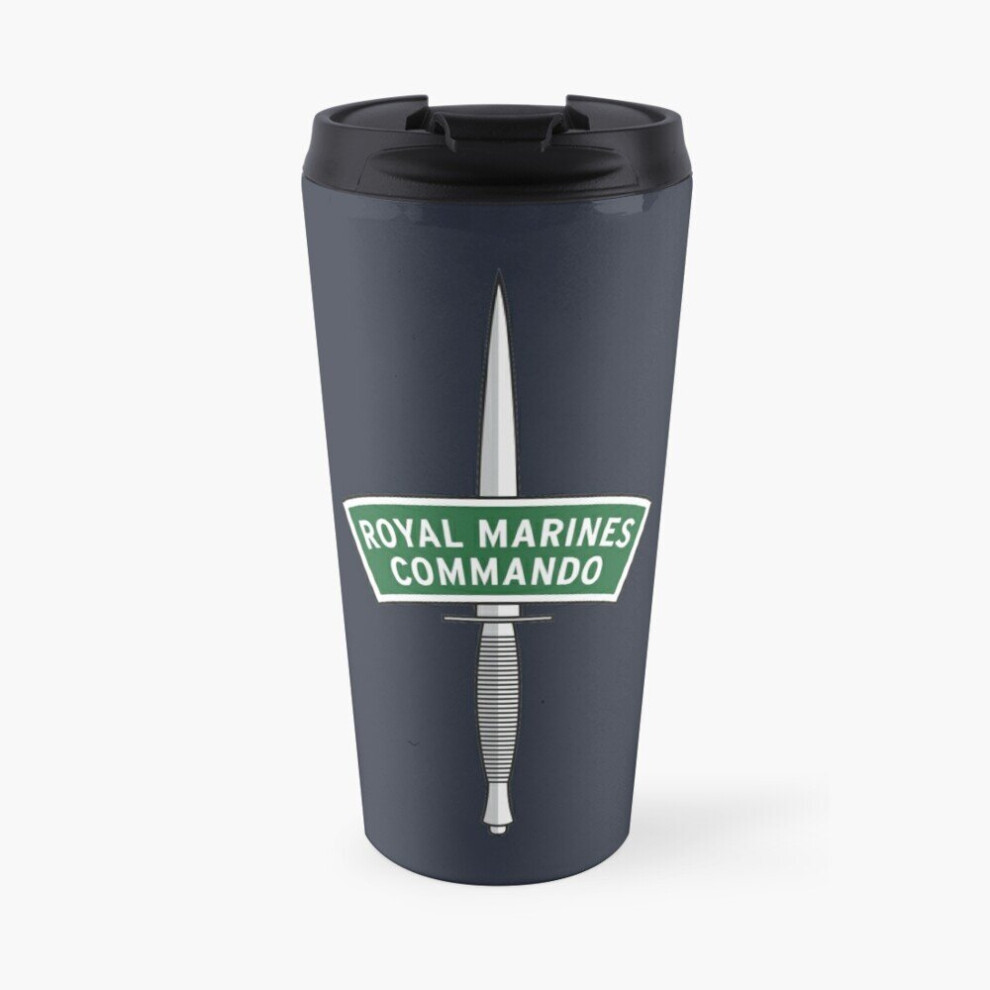 Insulated Travel Coffee Mug Royal Marine Commandos Stainless Steel Cup Tumbler 17oz