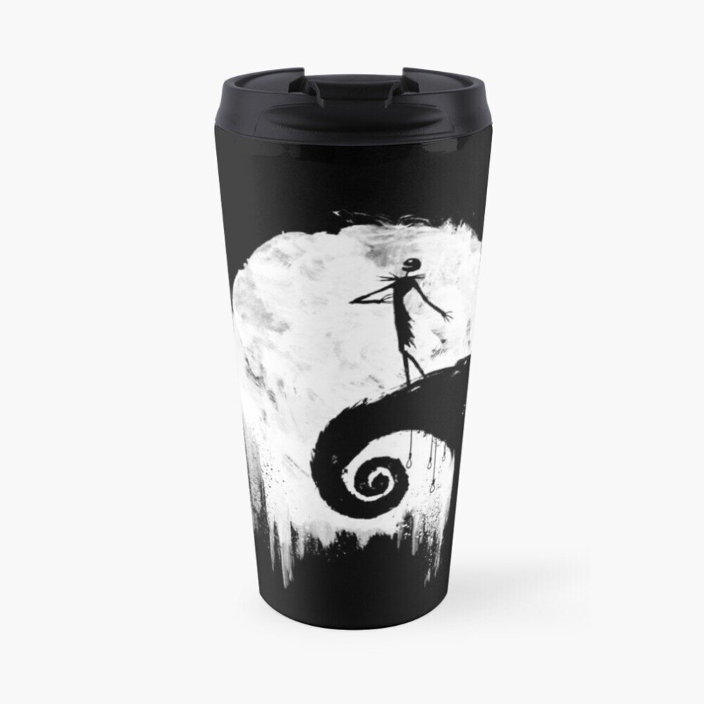 Insulated Travel Coffee Mug The Nightmare Before Christmas Stainless Steel Cup Tumbler 17oz