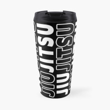 Insulated Travel Coffee Mug JIU JITSU - BRAZILIAN JIU JITSU Stainless Steel Cup Tumbler 17oz