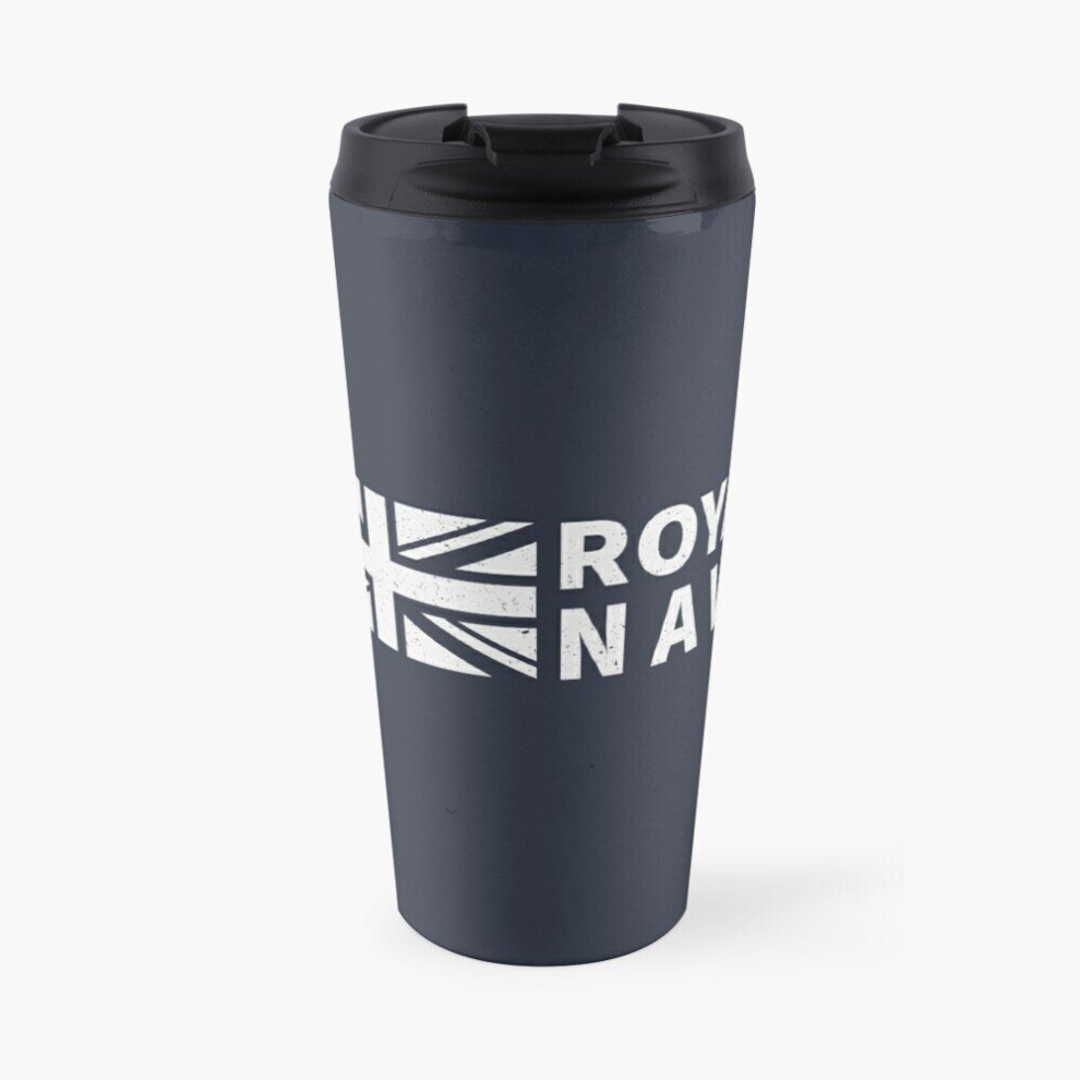 Insulated Travel Coffee Mug United Kingdom Royal Navy - Royal Navy Stainless Steel Cup Tumbler 17oz