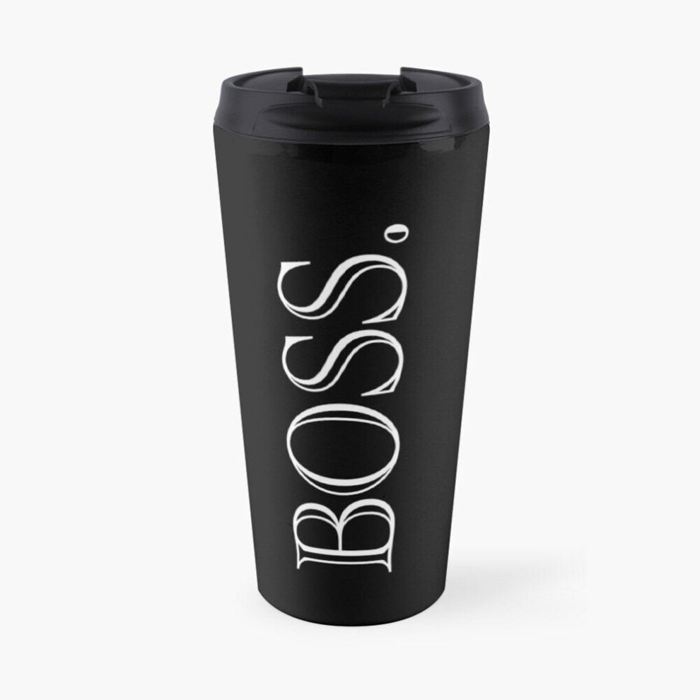 Famgem Insulated Travel Coffee Mug Boss Stainless Steel Cup Tumbler 17Oz