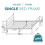 House of Home (Silver, Single) Extra Strong Single Metal Bed Frame in Black - Single Bed Frames, 6ft x 4.6ft Base 7
