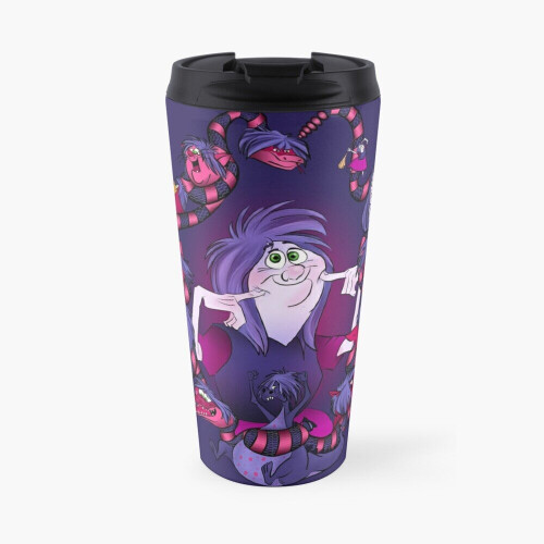 Insulated Travel Coffee Mug Madame Mim Stainless Steel Cup Tumbler 17oz