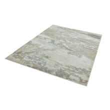 (Small 80x150 cm (2'6"x5')) Marbled Rug for Living Room, Bedroom, Lounge Modern Abstract Quality Aurora Cloud Grey Rug