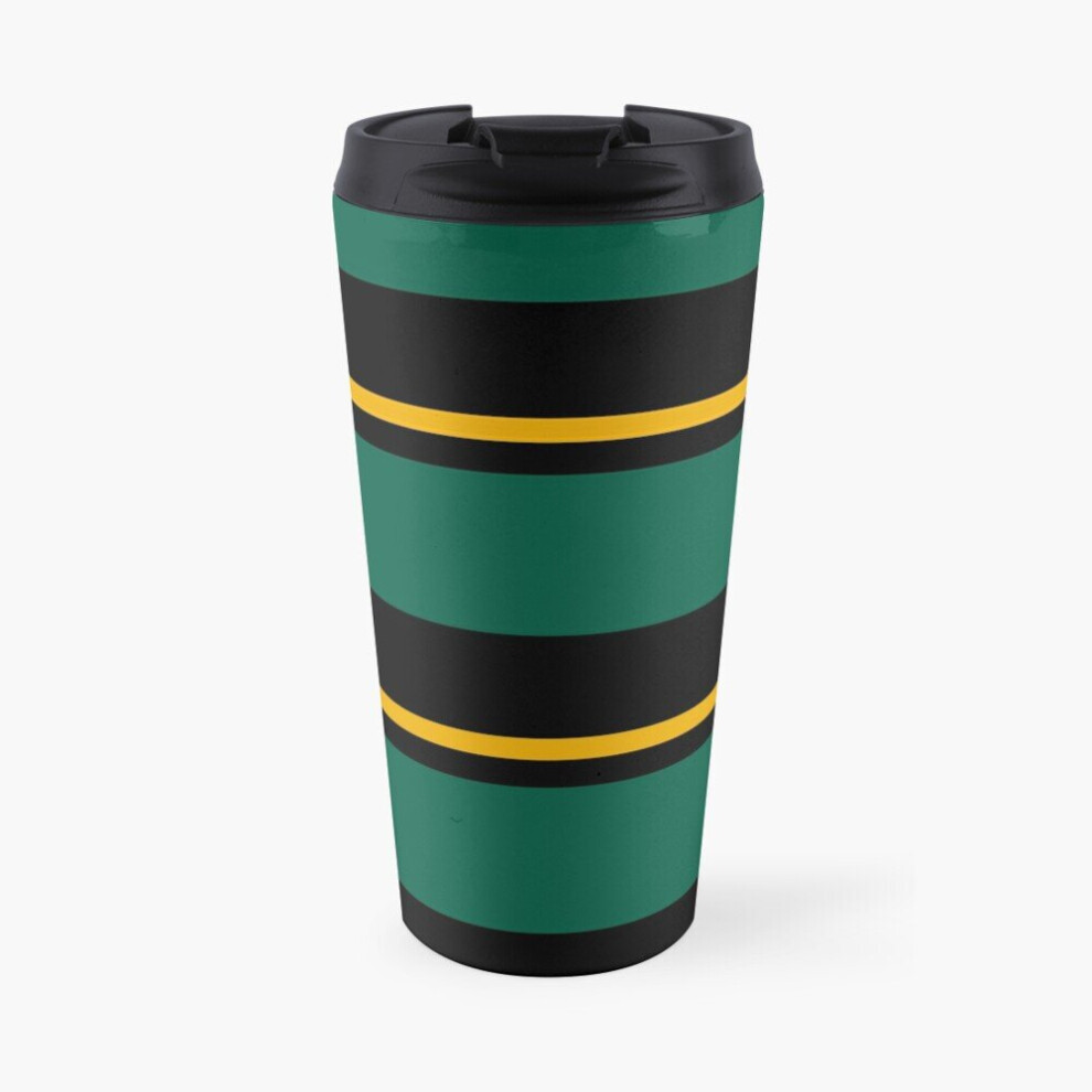 Insulated Travel Coffee Mug Northampton Saints colours Stainless Steel Cup Tumbler 17oz