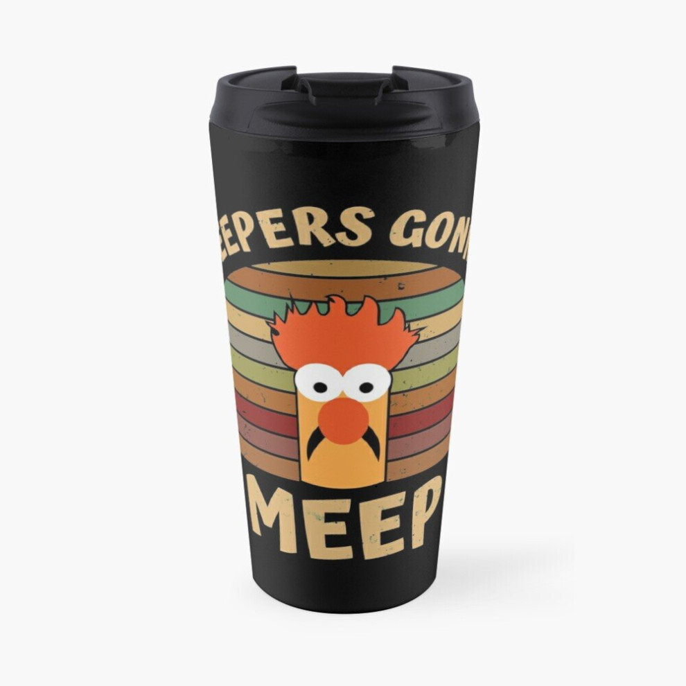 Insulated Travel Coffee Mug The muppet show beaker meepers gonna meep Stainless Steel Cup Tumbler 17oz