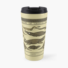 Insulated Travel Coffee Mug Dinosaurs of Crystal Palace Stainless Steel Cup Tumbler 17oz