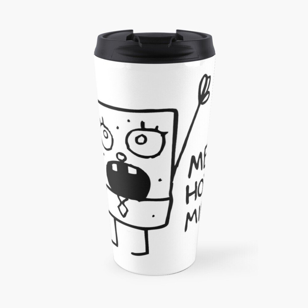 Insulated Travel Coffee Mug ORIGINAL Spongebob: Doodlebob Stainless Steel Cup Tumbler 17oz