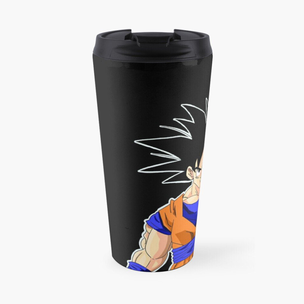 Insulated Travel Coffee Mug Goku Stainless Steel Cup Tumbler 17oz