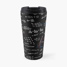 Insulated Travel Coffee Mug Physics equations Stainless Steel Cup Tumbler 17oz