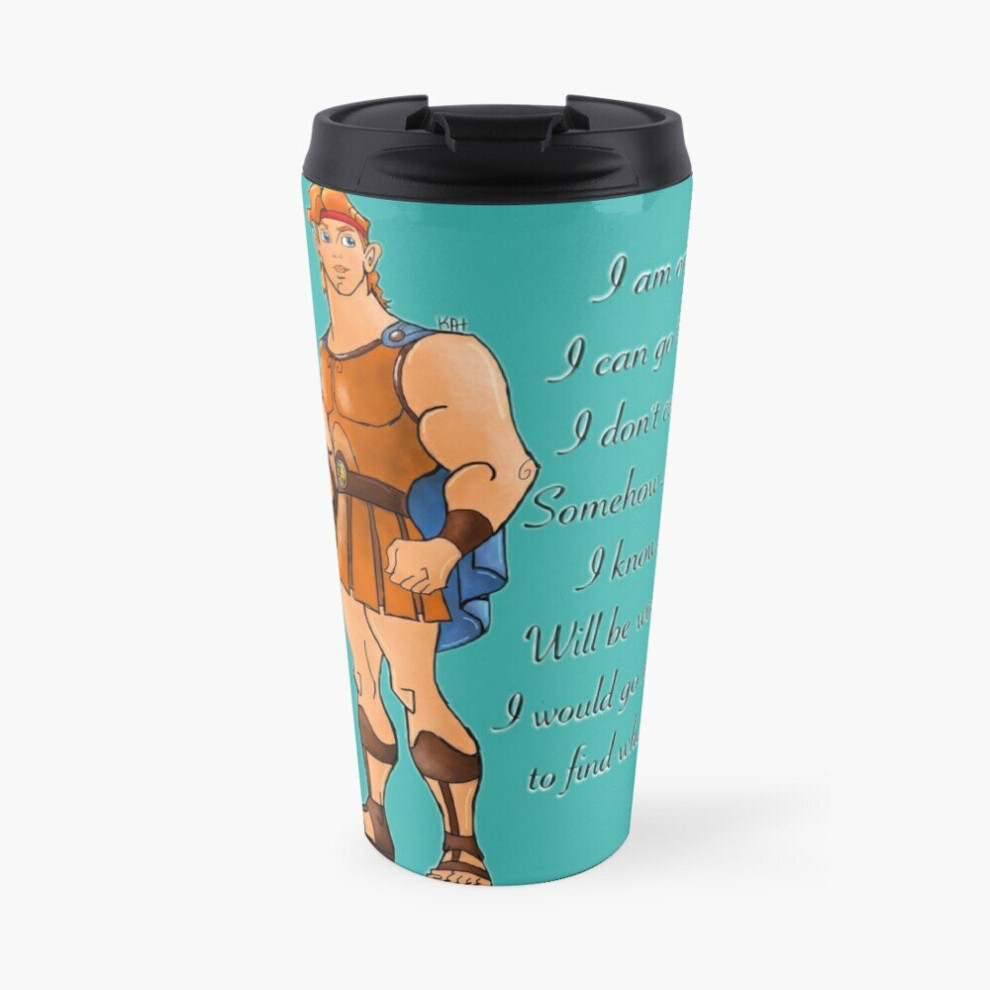 Insulated Travel Coffee Mug Hercules  Stainless Steel Cup Tumbler 17oz