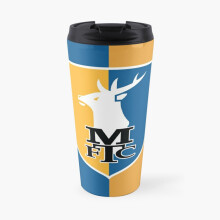 Insulated Travel Coffee Mug Mansfield Town FC Stainless Steel Cup Tumbler 17oz