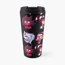 Insulated Travel Coffee Mug Helluva Gang Stainless Steel Cup Tumbler 17oz