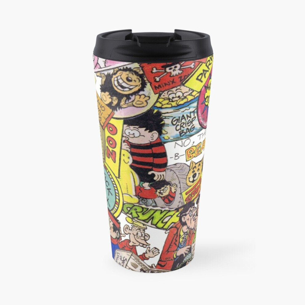 Famgem Insulated Travel Coffee Mug Beano Stainless Steel Cup Tumbler 17Oz
