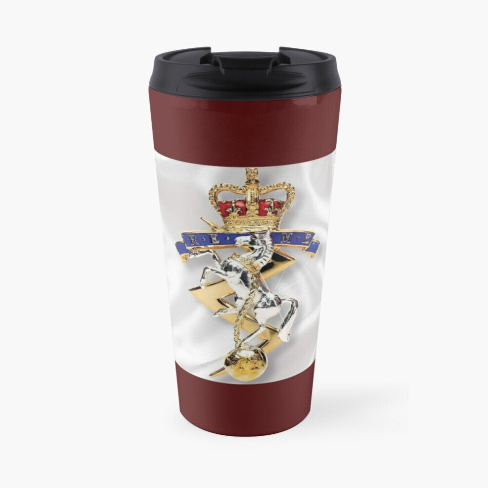 Insulated Travel Coffee Mug REME badge (ROYAL ELECTRICAL MECHANICAL ENGINEERS)  Stainless Steel Cup Tumbler 17oz