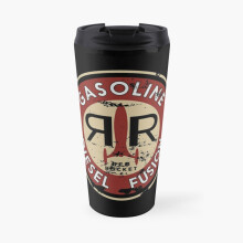 Insulated Travel Coffee Mug Red rocket Worn logo - fallout  Stainless Steel Cup Tumbler 17oz