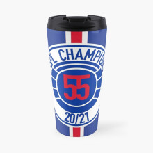 Insulated Travel Coffee Mug Rangers Fc Champions Mock Badge design  Stainless Steel Cup Tumbler 17oz