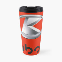 Insulated Travel Coffee Mug Kubota Tractor Stainless Steel Cup Tumbler 17oz