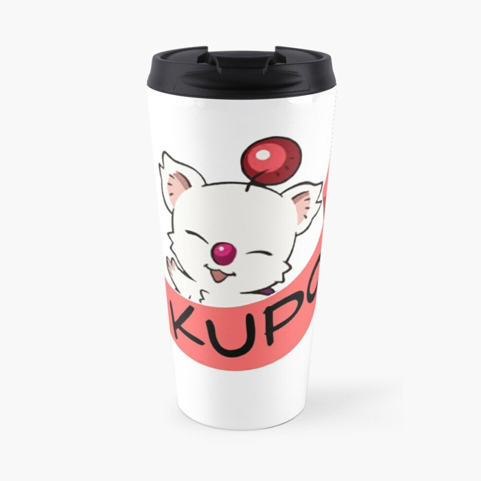 Famgem Insulated Travel Coffee Mug Moogle Final Fantasy Stainless Steel Cup Tumbler 17Oz