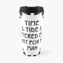 Insulated Travel Coffee Mug Time Tide Buttered Eggs - Box Of Delights Stainless Steel Cup Tumbler 17oz