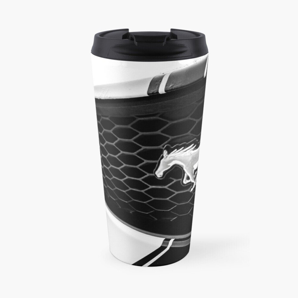 Insulated Travel Coffee Mug Ford Mustang 2 Stainless Steel Cup Tumbler 17oz