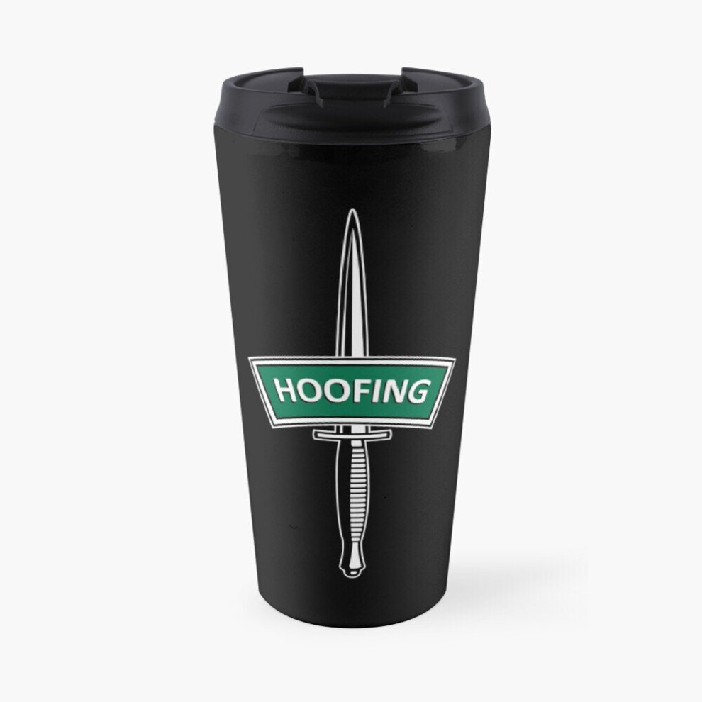 Insulated Travel Coffee Mug Royal Marines Commando - HOOFING Stainless Steel Cup Tumbler 17oz