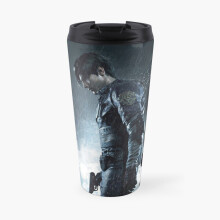 Insulated Travel Coffee Mug Resident Evil 2 Stainless Steel Cup Tumbler 17oz