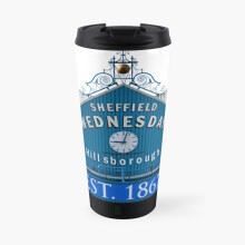 Insulated Travel Coffee Mug Sheffield Wednesday Famous Clock Stainless Steel Cup Tumbler 17oz