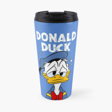 Insulated Travel Coffee Mug Donald Duck Day Stainless Steel Cup Tumbler 17oz