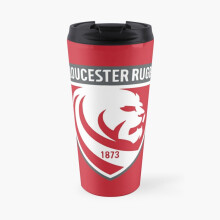 Insulated Travel Coffee Mug The Gloucester Icon Stainless Steel Cup Tumbler 17oz