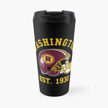Insulated Travel Coffee Mug Washington Football Stainless Steel Cup Tumbler 17oz