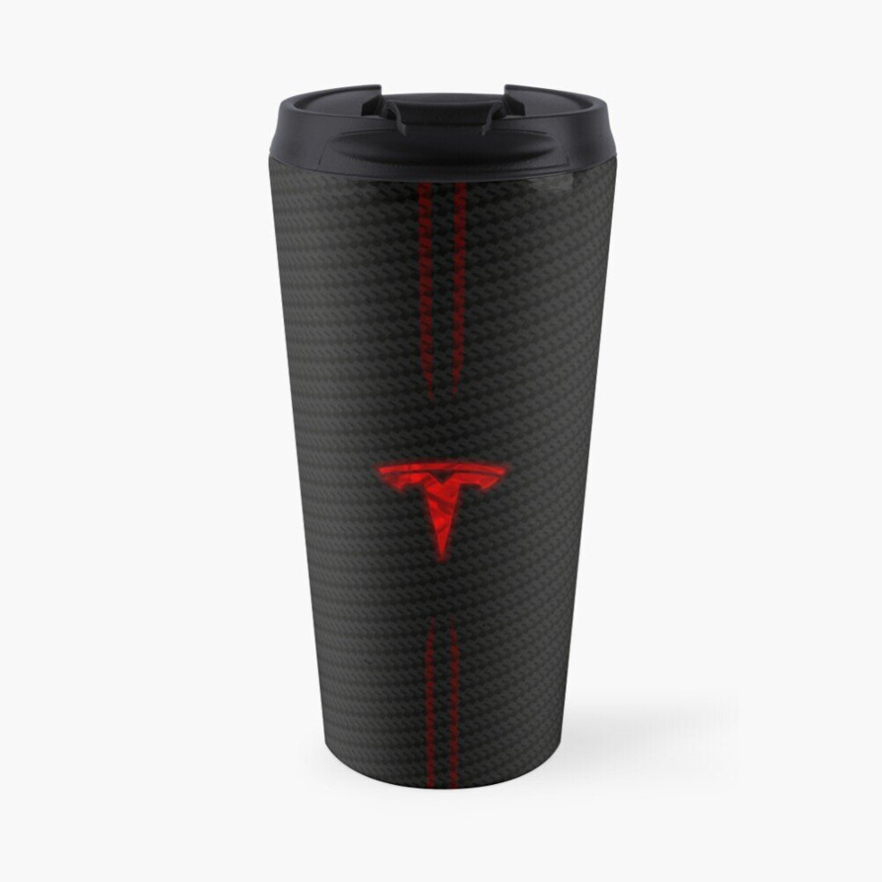 Insulated Travel Coffee Mug Tesla Stainless Steel Cup Tumbler 17oz