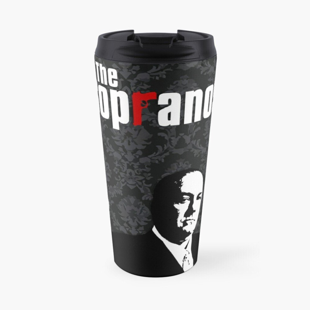 Insulated Travel Coffee Mug The Sopranos  Stainless Steel Cup Tumbler 17oz