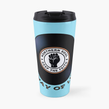 Insulated Travel Coffee Mug Northern Soul Keep The Faith Retro Music Stainless Steel Cup Tumbler 17oz