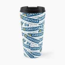 Insulated Travel Coffee Mug Greggings Stainless Steel Cup Tumbler 17oz