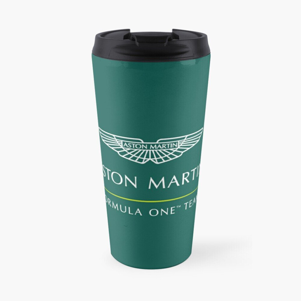 Famgem Insulated Travel Coffee Mug Aston Martin F1 Stainless Steel Cup Tumbler 17Oz