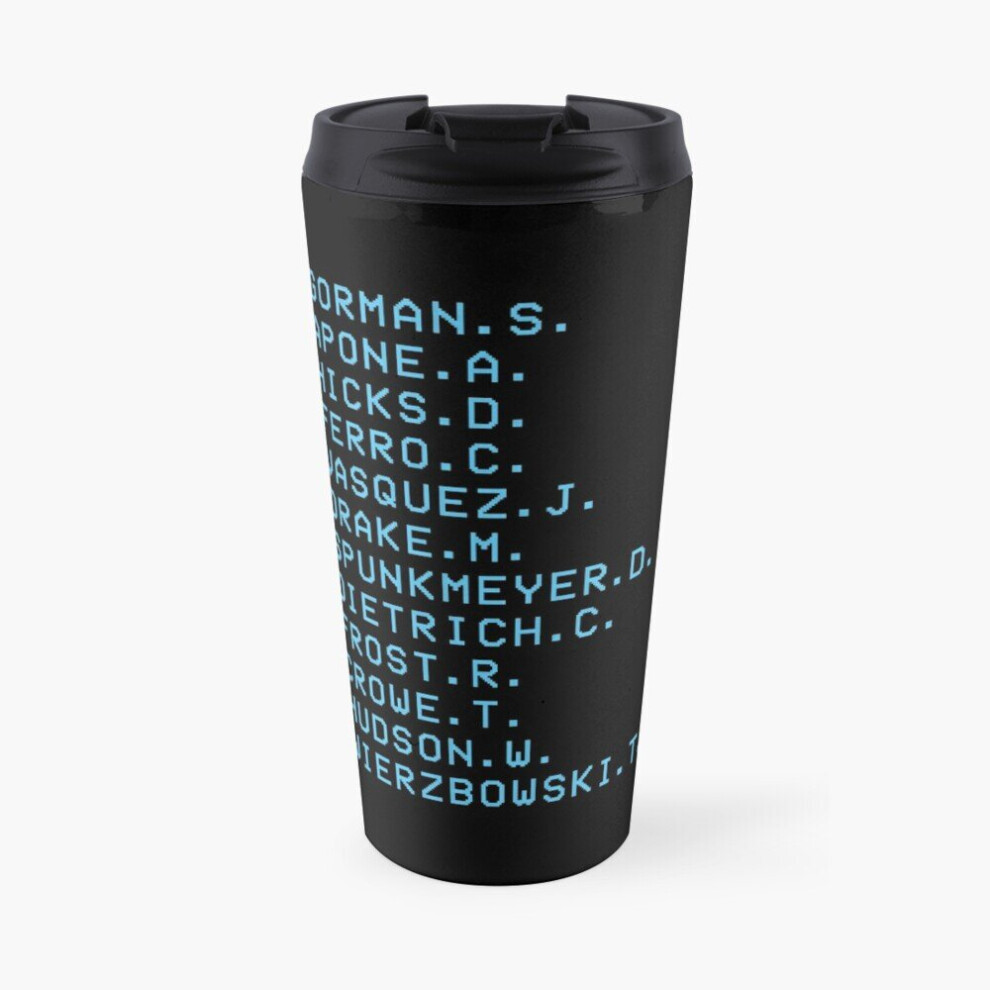 Insulated Travel Coffee Mug Aliens Movie - Colonial Marines Death Order Stainless Steel Cup Tumbler 17oz