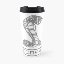 Insulated Travel Coffee Mug Shelby Cobra Stainless Steel Cup Tumbler 17oz