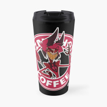 Insulated Travel Coffee Mug HAZBIN HOTEL COFFEE Stainless Steel Cup Tumbler 17oz