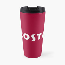 Insulated Travel Coffee Mug Costa Coffee Chain Logo design Stainless Steel Cup Tumbler 17oz