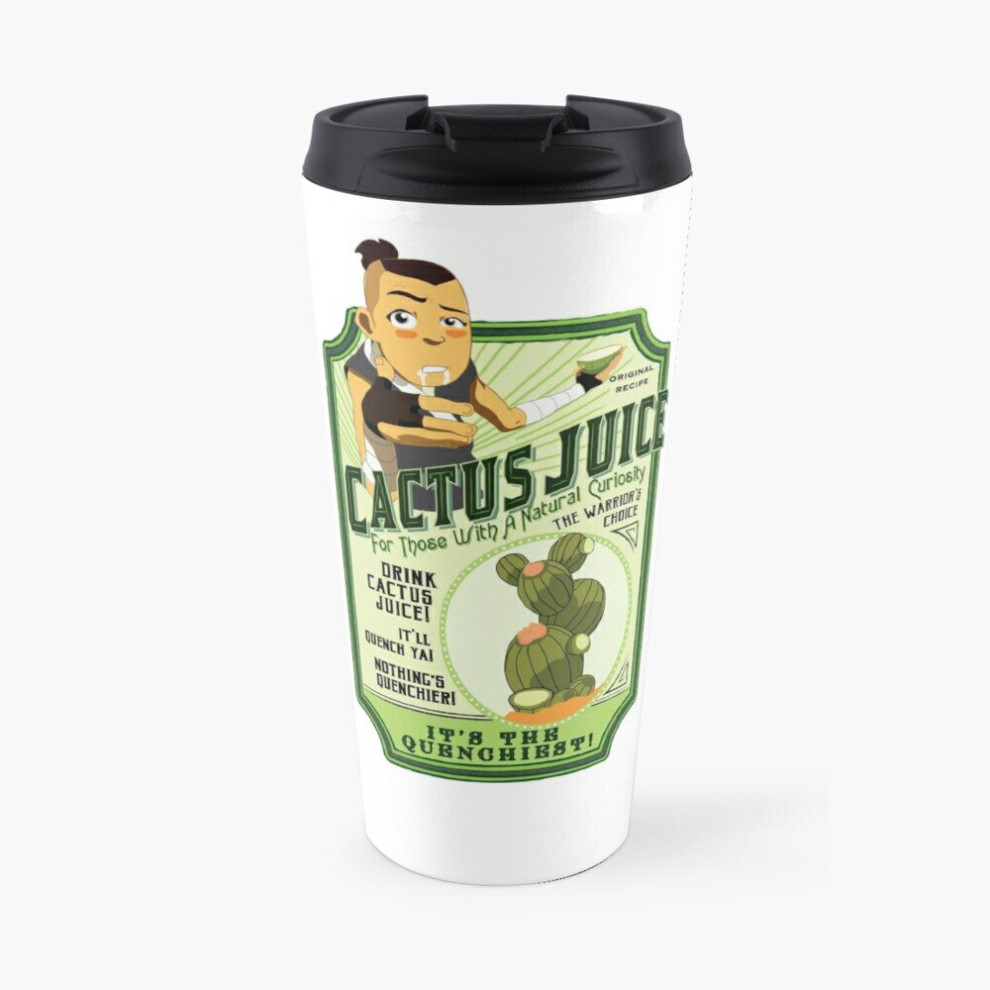 Famgem Insulated Travel Coffee Mug Drink Cactus Juice Stainless Steel Cup Tumbler 17Oz