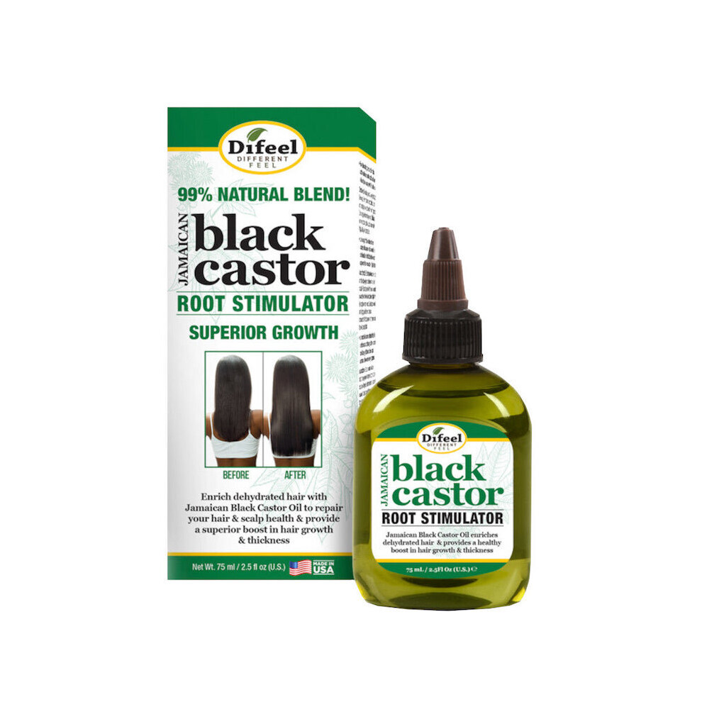 Difeel Black Superior Growth Jamaican Castor Root Stimulator 2.5 Oz.