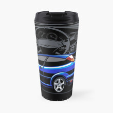 Insulated Travel Coffee Mug Focus RS mk1 Stainless Steel Cup Tumbler 17oz