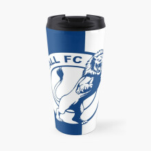 Insulated Travel Coffee Mug Millwall FC The Lions Stainless Steel Cup Tumbler 17oz