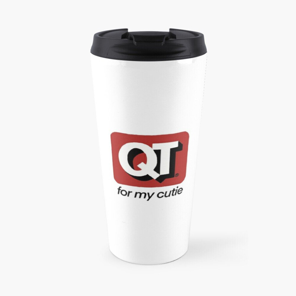 Photos - Travel Accessory Insulated Travel Coffee Mug QuikTrip for my cutie ;) Stainless Steel Cup Tumbler 17oz